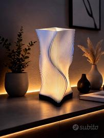 lampada da tavolo stampata in 3d