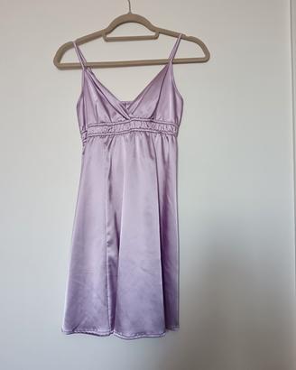 Abito stile babydoll lilla XS