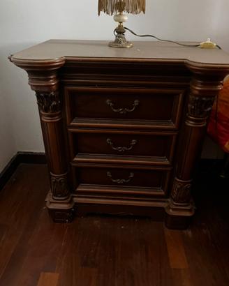 comidini vintage in legno