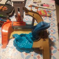 Hot wheels Autolavaggio con auto cambia colore