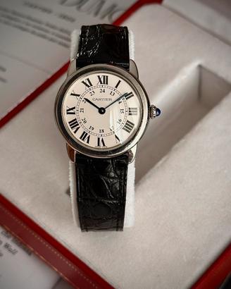 Orologio Cartier Ronde 3601,tutto originale + box