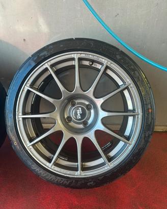 Cerchi protrack one + gomme