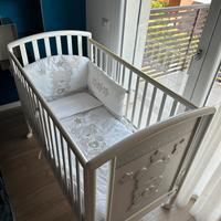 Lettino culla pali modello Birba