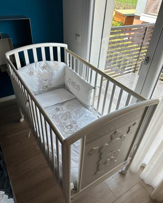 Lettino culla pali modello Birba