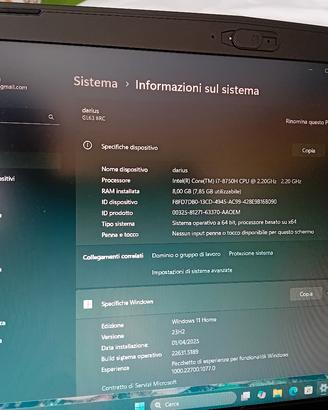 2 portatili  Sony e MSI