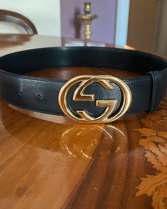 Cintura Gucci blu