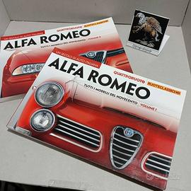 Set 2 Volumi Alfa Romeo Tutti i modelli Novecento