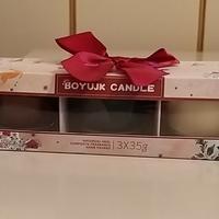 Set Tre candele profumate