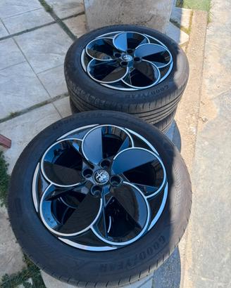 4 Cerchi Originali Alfa Romeo Junior 18