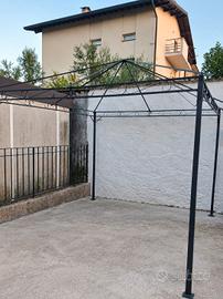 Gazebo 250 x 250 senza telo