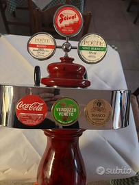 Spillatore birra e vino 4 vie arredo taverna .