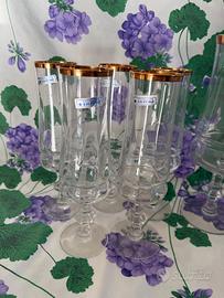 Bicchieri in cristallo