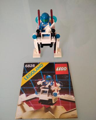Set lego spazio/space 6828 completo con figure e i