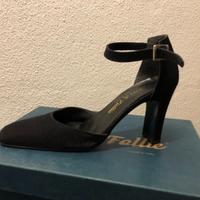 Elegante décolleté nero lurex