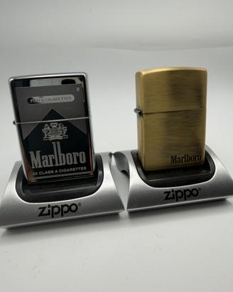 Zippo marlboro anni 2006 e 2002