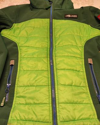 Giacca Soft-Shell 12 anni Trollkids 