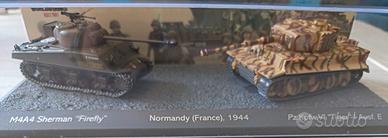 Carrarmati Shermann e Tiger Francia 1944