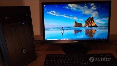 PC Asus  i5  8gb - SSD 240 - Win10 - Monitor FHD