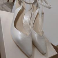 Scarpe da sposa Francesco vera pelle mai indossate