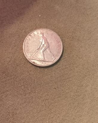 Moneta italiana 2 lire