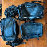Set di borse morbide moto/scooter