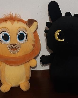 Peluche Sdentato e Alex Leone DreamWorks Pam