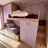 Stanzetta in legno massello, modello JULIA