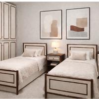 Camera completa . Armadio,2letti , comó, comodino