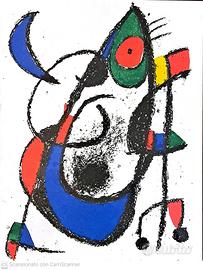 Litografia XI di Juan Miro