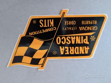 adesivo vintage originale  pinasco accessori Vespa