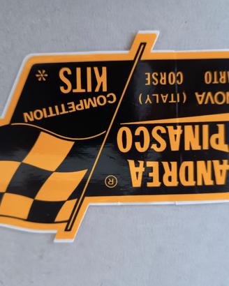 adesivo vintage originale  pinasco accessori Vespa