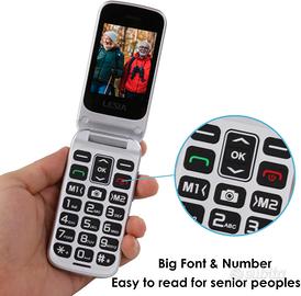 Telefono Cellulare per anziani 4G

