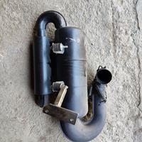 marmitta rotax 582 503 con silenziatore