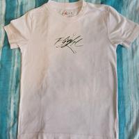 T-shirt maglietta Jordan Bianca 8-10 anni