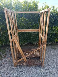 bancali vuoti per legna