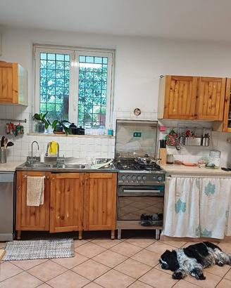 pensili +tavolo+ cassapanca angolare 120x140