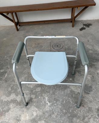 Sedia comoda WC anziani