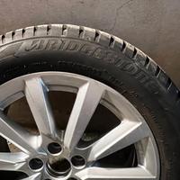 Gomme Bridgestone e cerchioni Audi originali