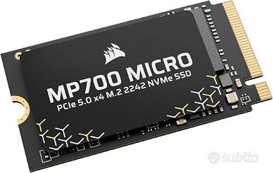 CORSAIR MP700 MICRO 4TB PCIe Gen5 NVMe M.2 2242