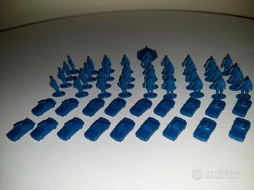 Miniature blu gioco Risk Shadow Forces 