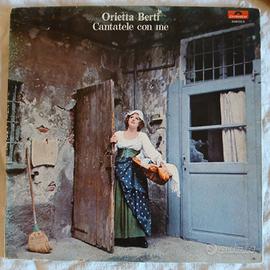 Disco Vinile Orietta Berti anno 1973, originale 