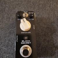 Mooer Black Secret Distorsore Fuzz Chitarra