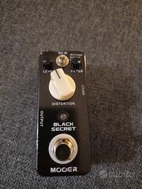 Mooer Black Secret Distorsore Fuzz Chitarra