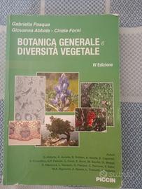 Libro di botanica generale e diversità vegetale