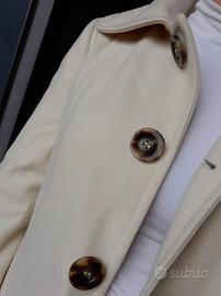 Cappotto Benetton panna