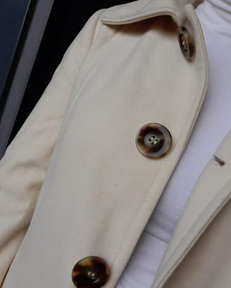 Cappotto Benetton panna