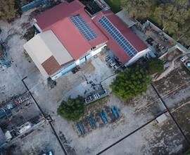 Capannone industriale di 800 mq con ampio terreno