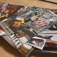poster cartoline libri  moto piloti gp sbk