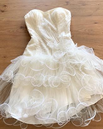 Vestito da sposa taglia s/m