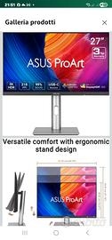 ASUS ProArt PA27JCV Display 27", 5K Ultra HD 